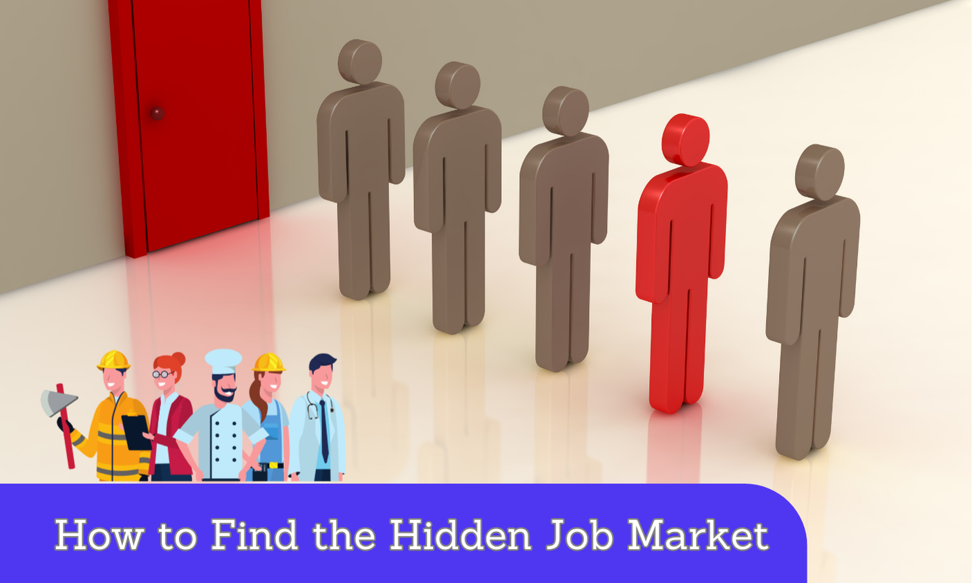 step by step to find job